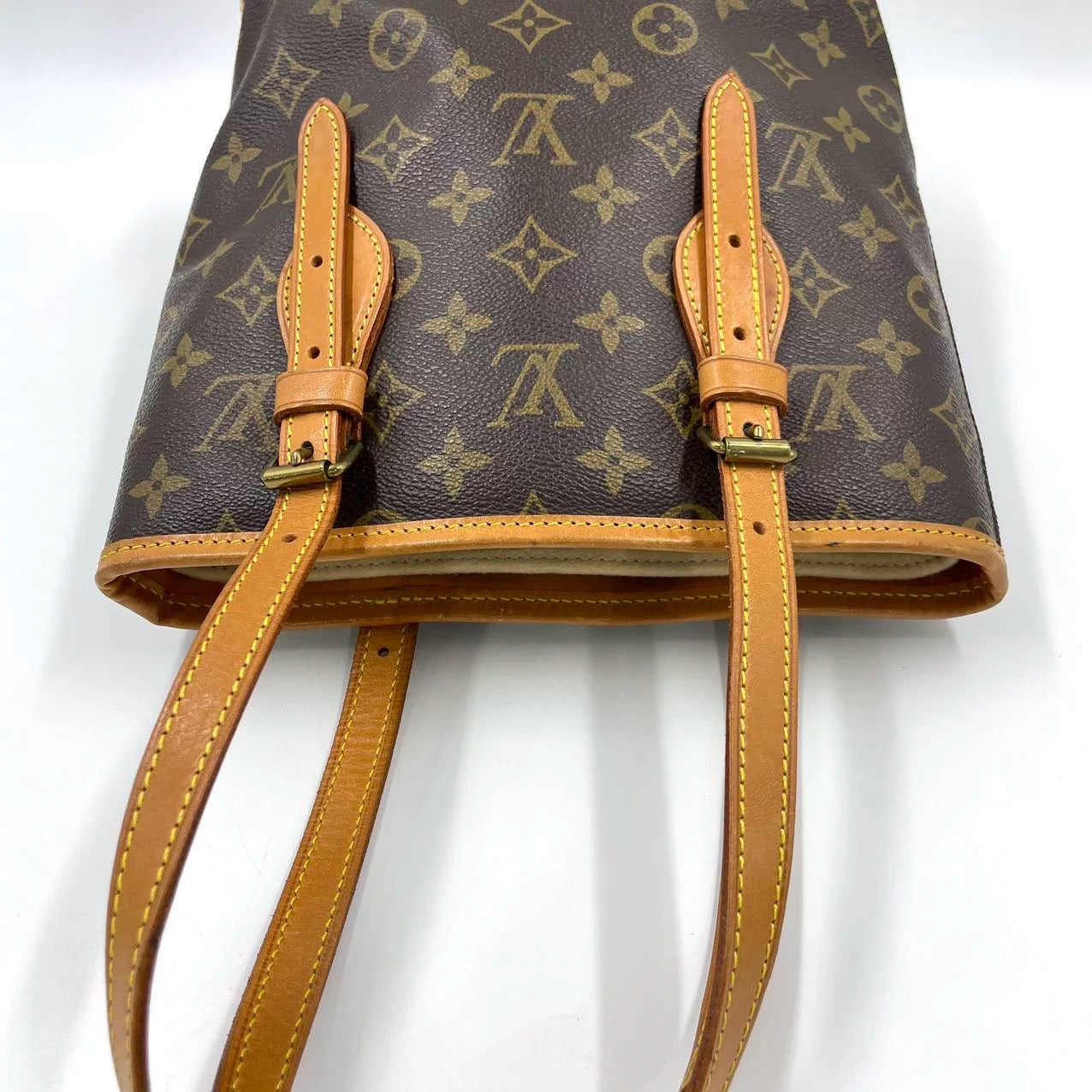 Louis Vuitton Monogram Bucket PM Tote Bag (7881273376828)