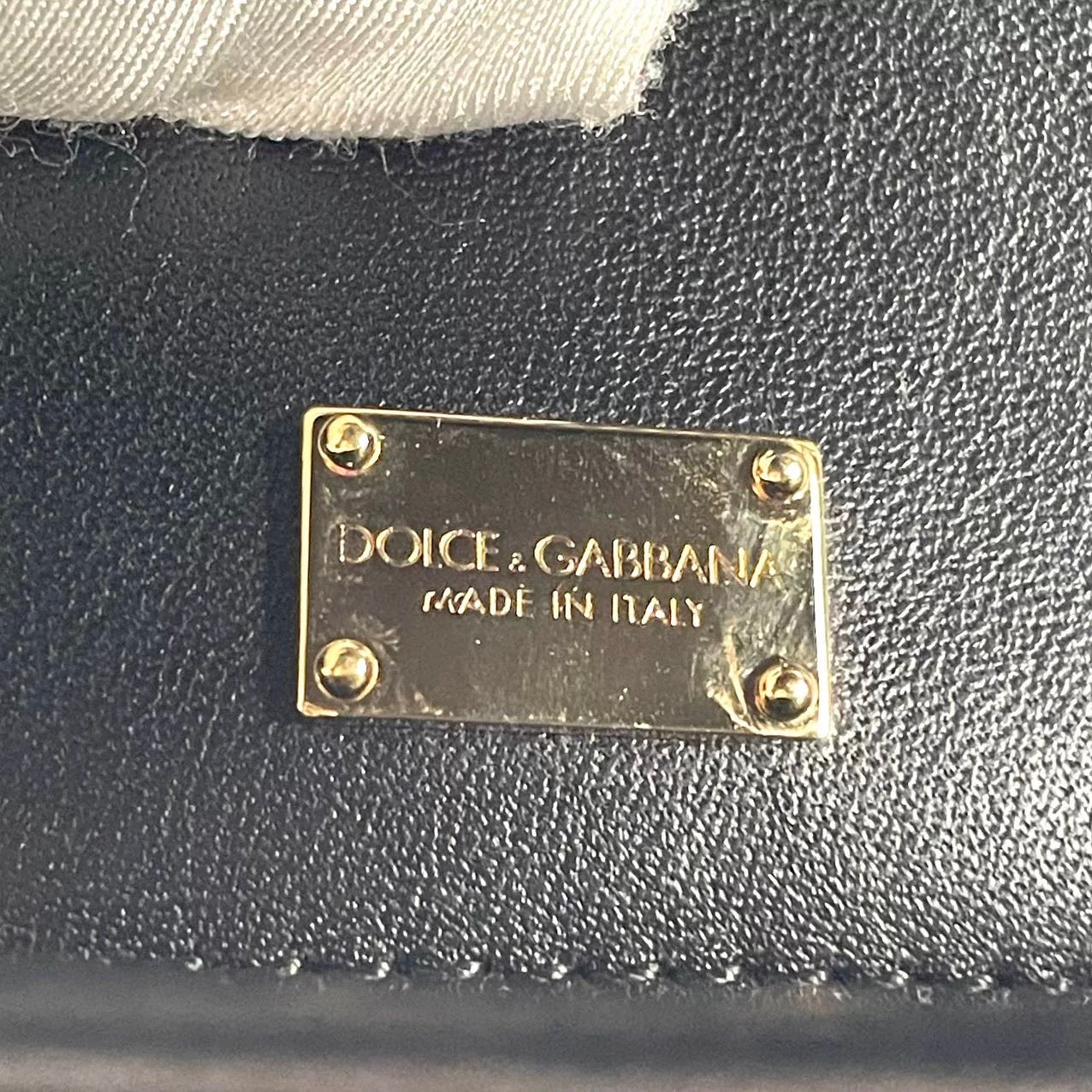 Dolce & Gabbana Miss Sicily Leopard Top Handle Bag 40cm