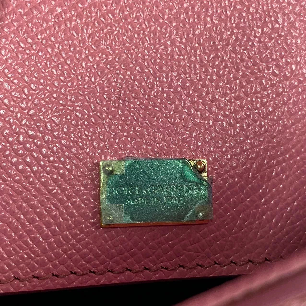 Dolce & Gabbana Miss Sicily Top Handle Bag Pink 26cm