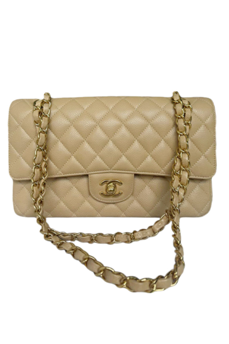Chanel Classic Flap Bag Medium – Caviar Leather