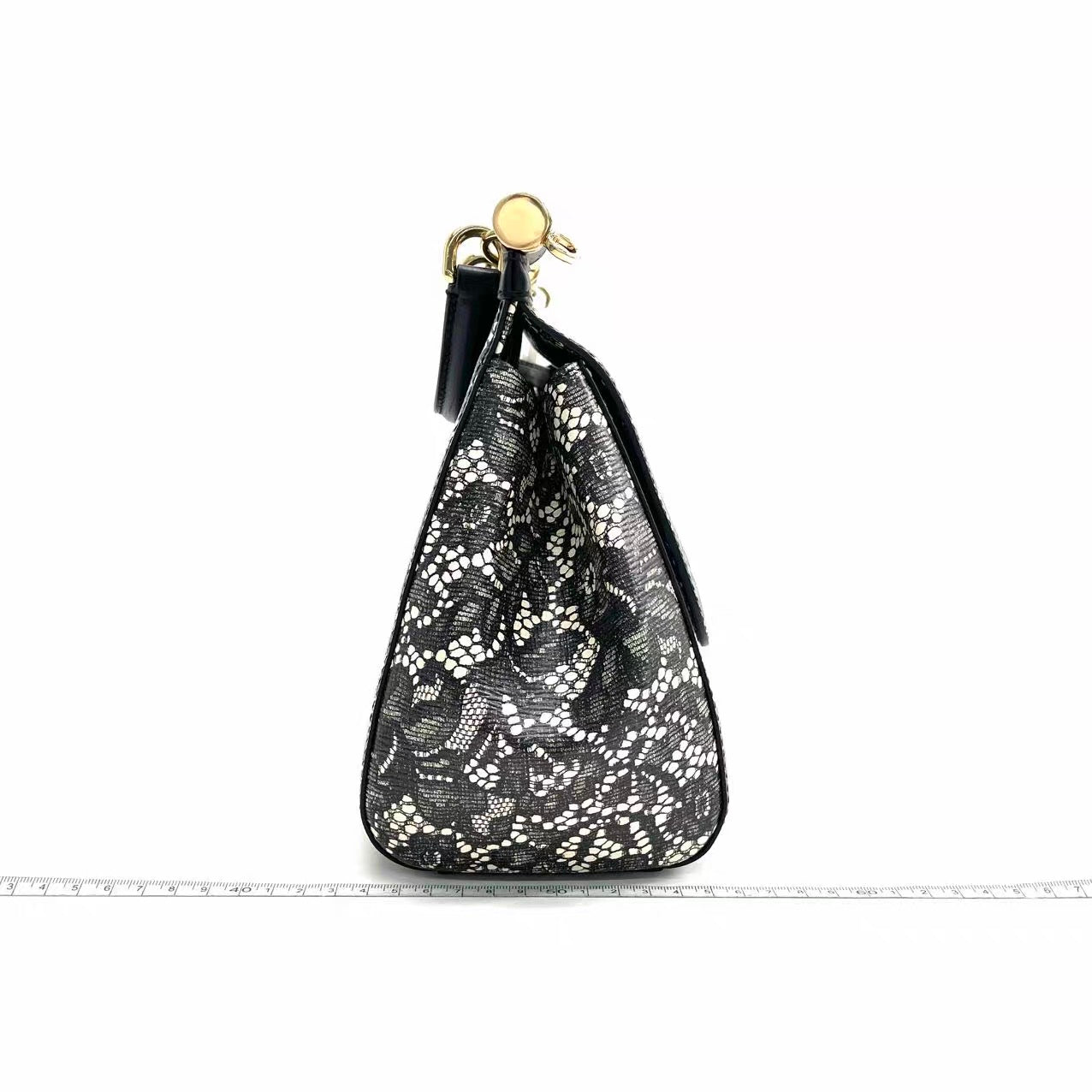 Dolce & Gabbana Miss Sicily Lace Top Handle Bag 26cm (New)