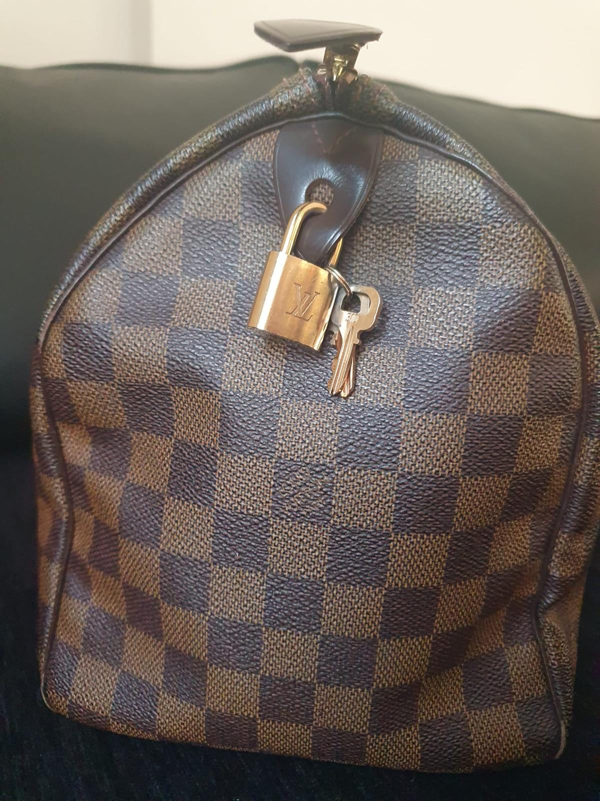 Louis Vuitton Speedy 30 Damier Ebene (7888791961660)