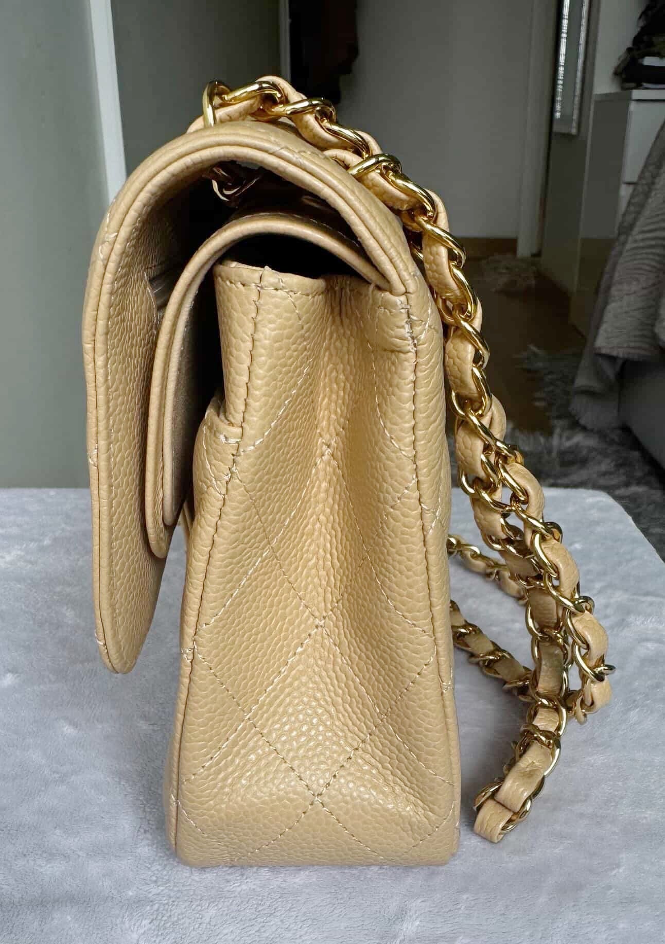 Chanel Classic Flap Bag Medium – Caviar Leather