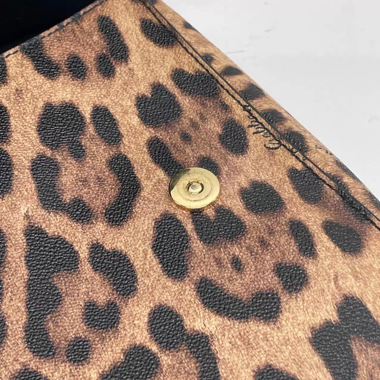 Dolce & Gabbana Miss Sicily Leopard Top Handle Bag 40cm
