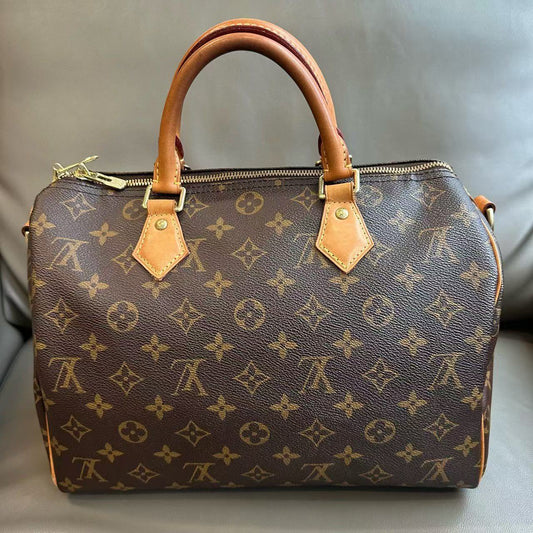 Louis Vuitton Speedy 30 Bandoulière Monogram Canvas (8009225830460)