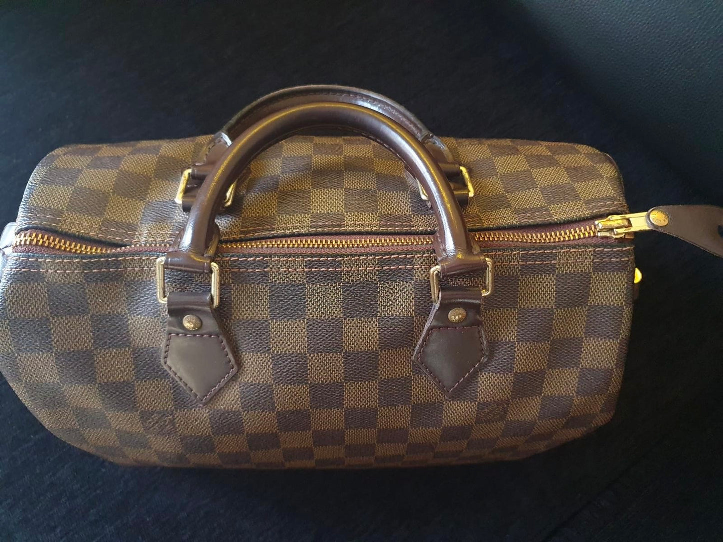 Louis Vuitton Speedy 30 Damier Ebene (7888791961660)