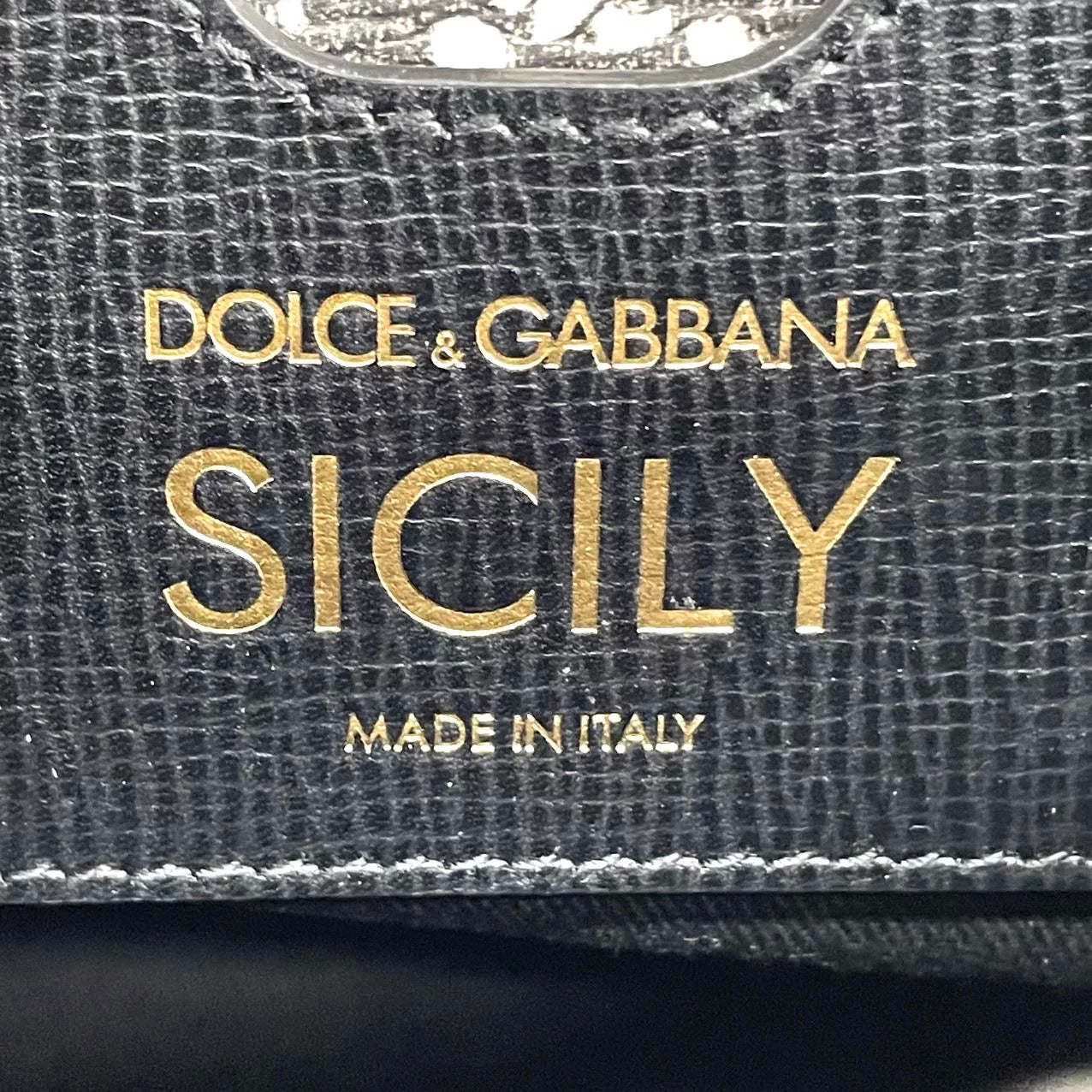Dolce & Gabbana Miss Sicily Lace Top Handle Bag 26cm (New)