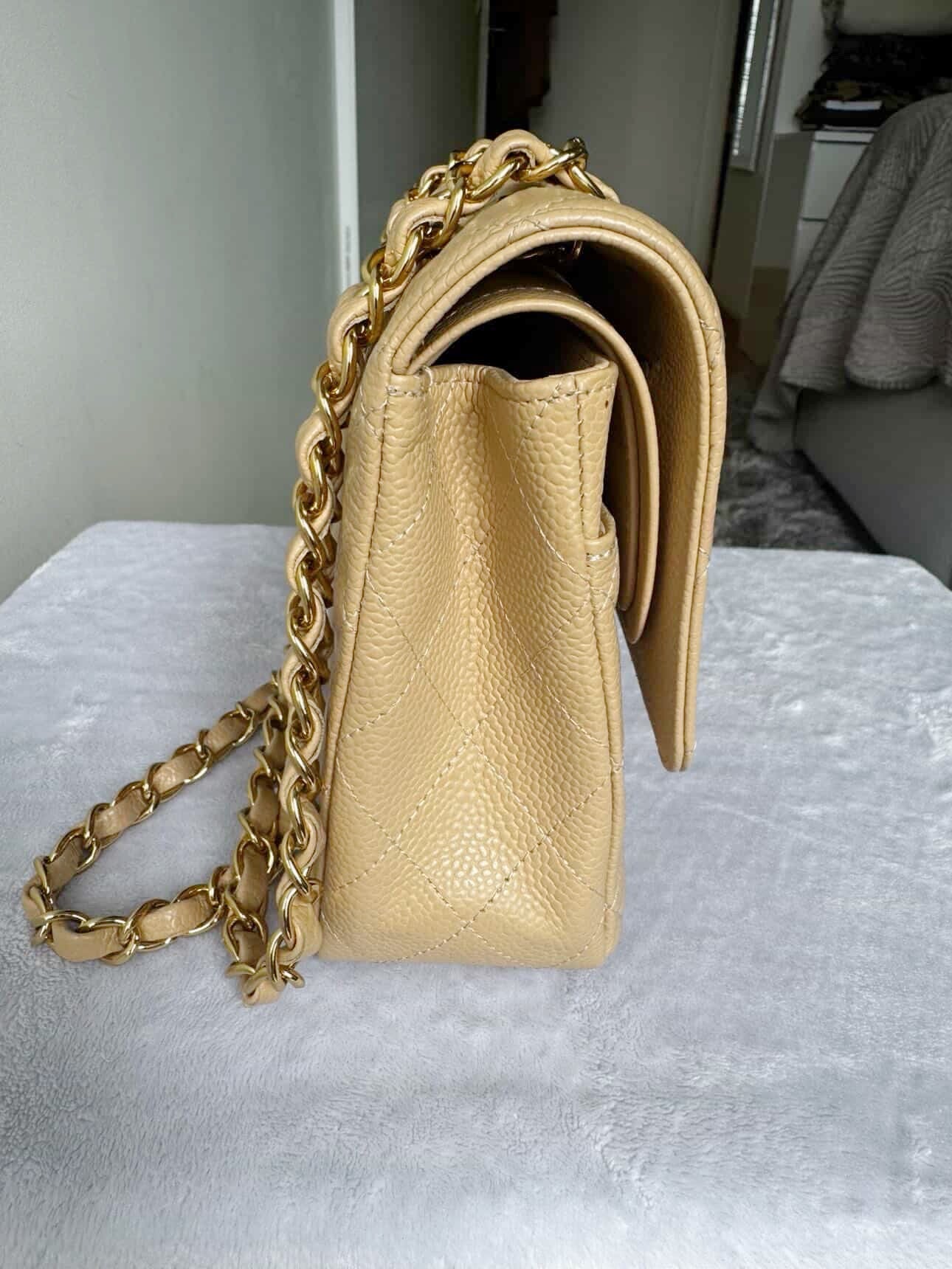 Chanel Classic Flap Bag Medium – Caviar Leather