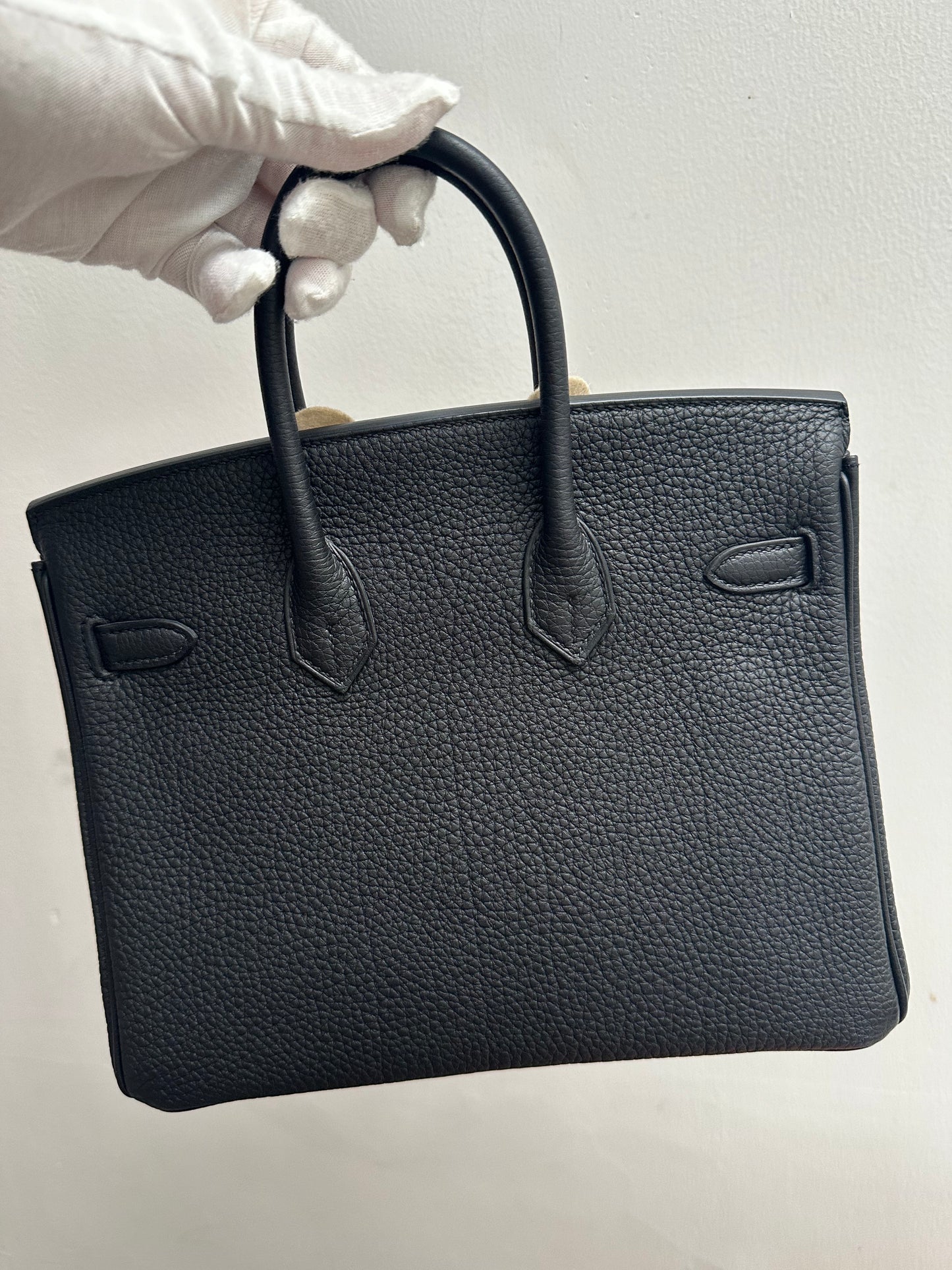 Birkin 25 Black Togo (7882805674044)