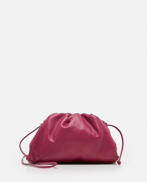 Bottega Veneta Mini “The Pouch” Burgundy Leather (7879438204988)