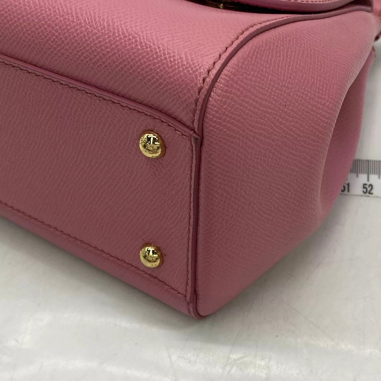 Dolce & Gabbana Miss Sicily Top Handle Bag Pink 26cm
