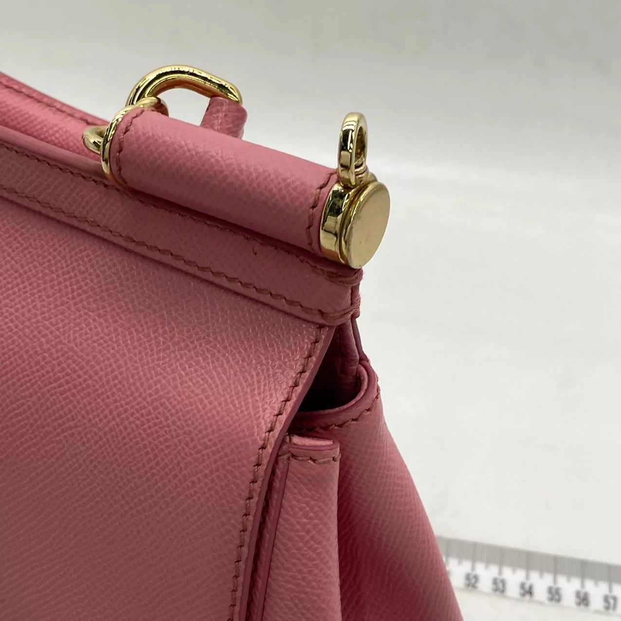 Dolce & Gabbana Miss Sicily Top Handle Bag Pink 26cm