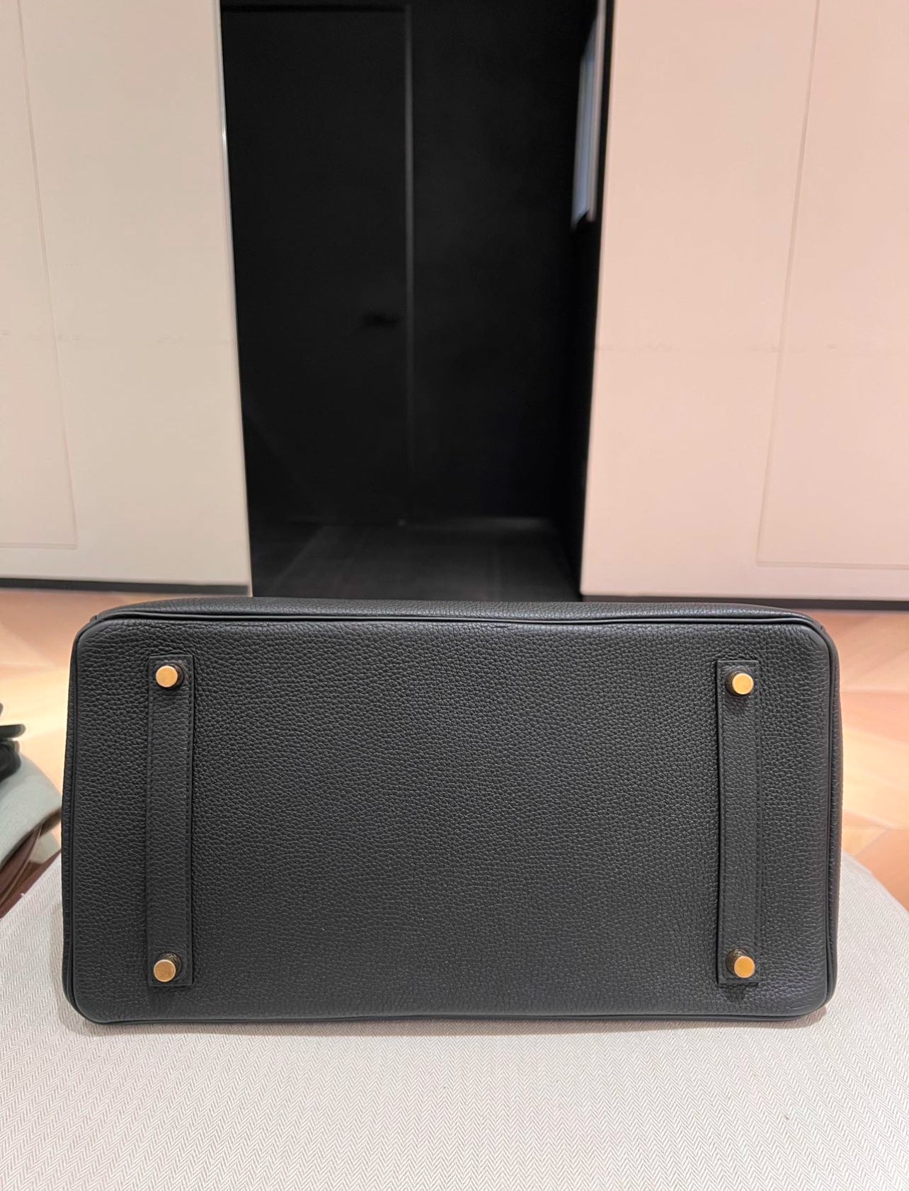 Birkin 35 Black Togo Stamp C (7882808688700)