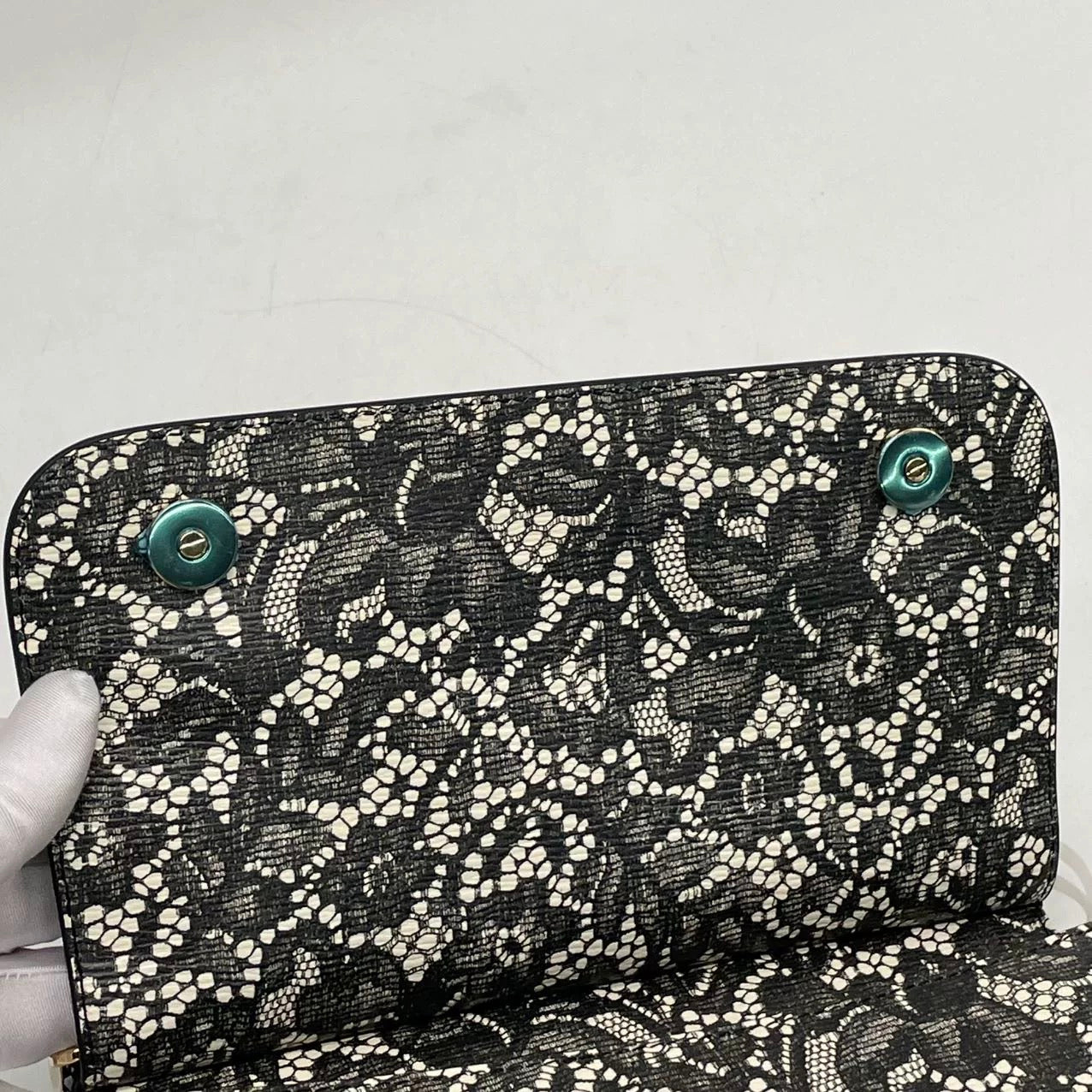 Dolce & Gabbana Miss Sicily Lace Top Handle Bag 26cm (New)