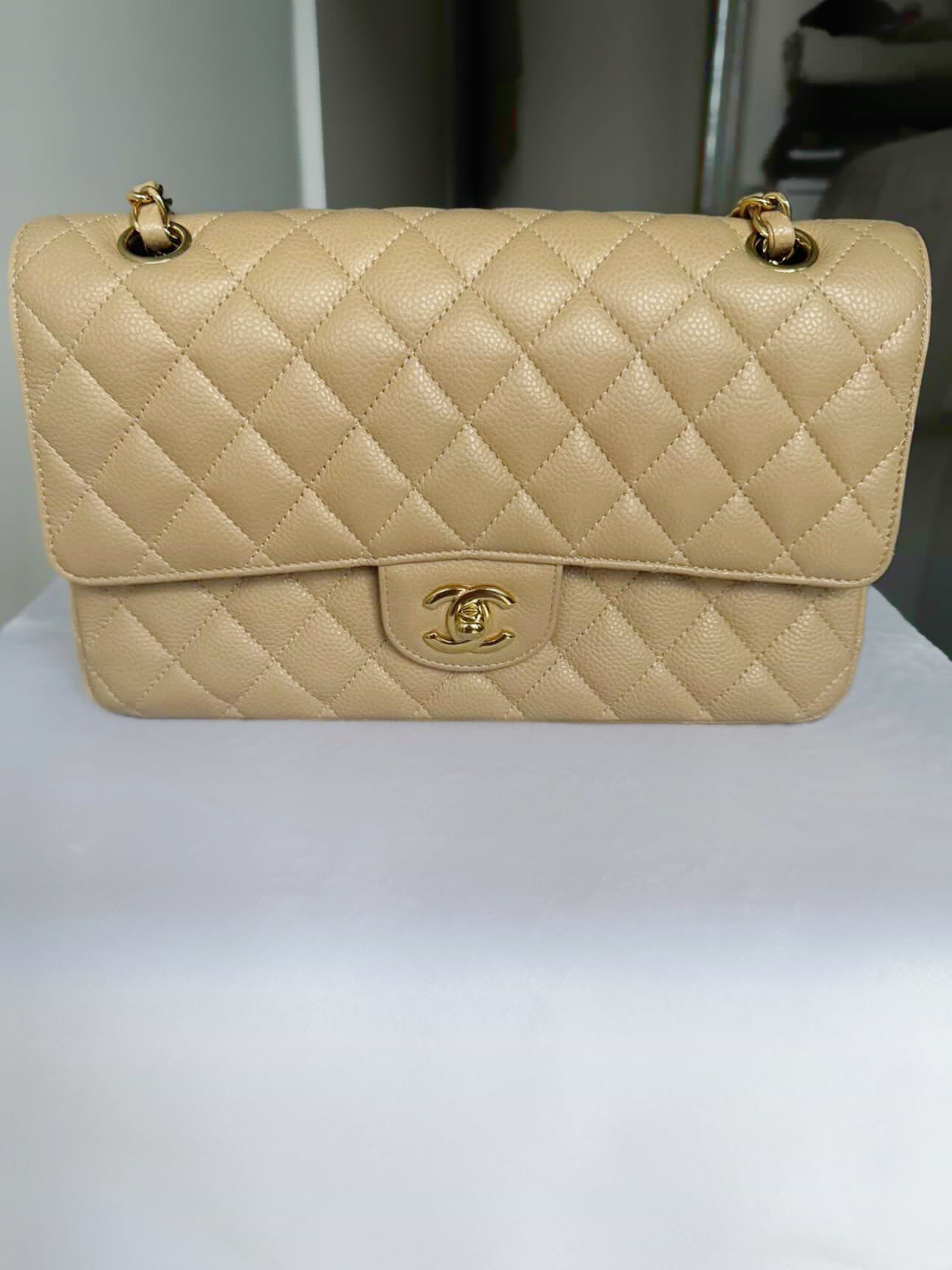 Chanel Classic Flap Bag Medium – Caviar Leather