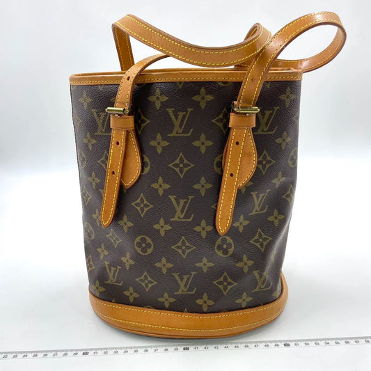 Louis Vuitton Monogram Bucket PM Tote Bag (7881273376828)